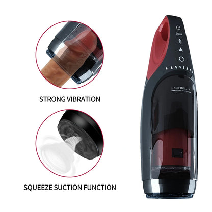 Automatic Male Masturbator with Thrusting & Suction