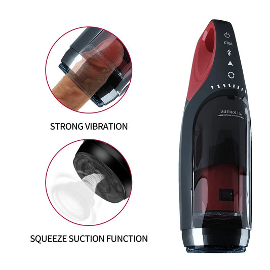 Automatic Male Masturbator with Thrusting & Suction