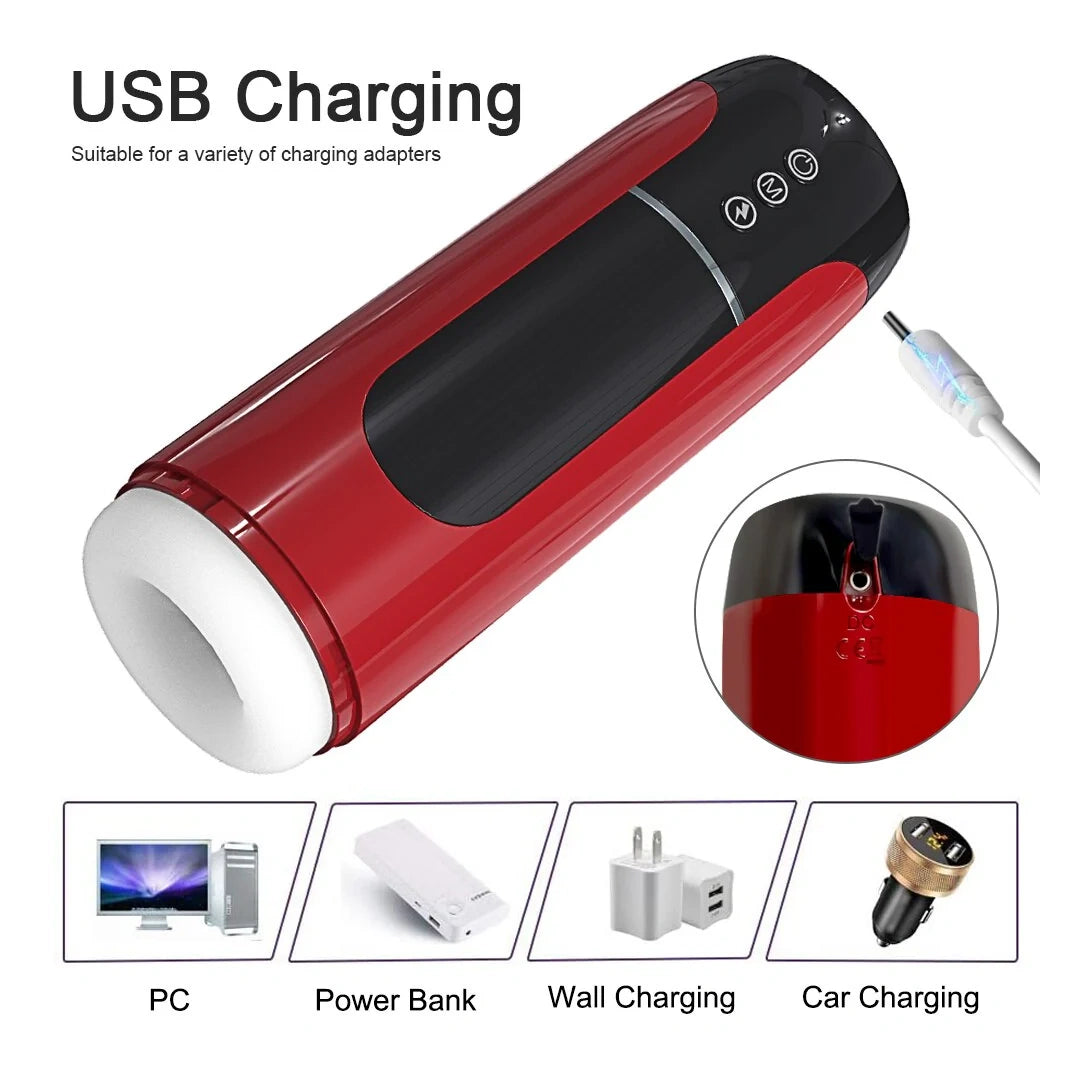 Automatic Thrusting Masturbation Cup