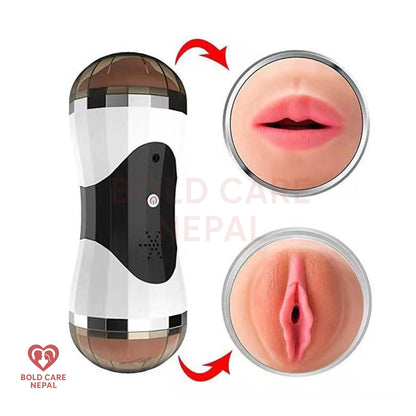 Dual head masturbator