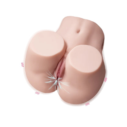 Life-Size Hip & Ass Sex Doll with Vibration & Sucking Features