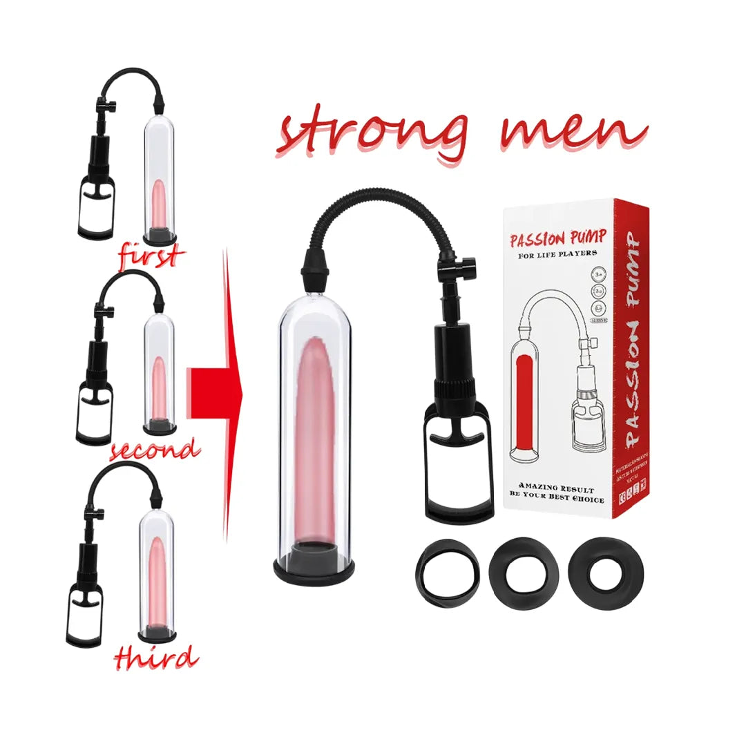 Passion Pump Penis Enlargement Pump | Adjustable Vacuum Pump