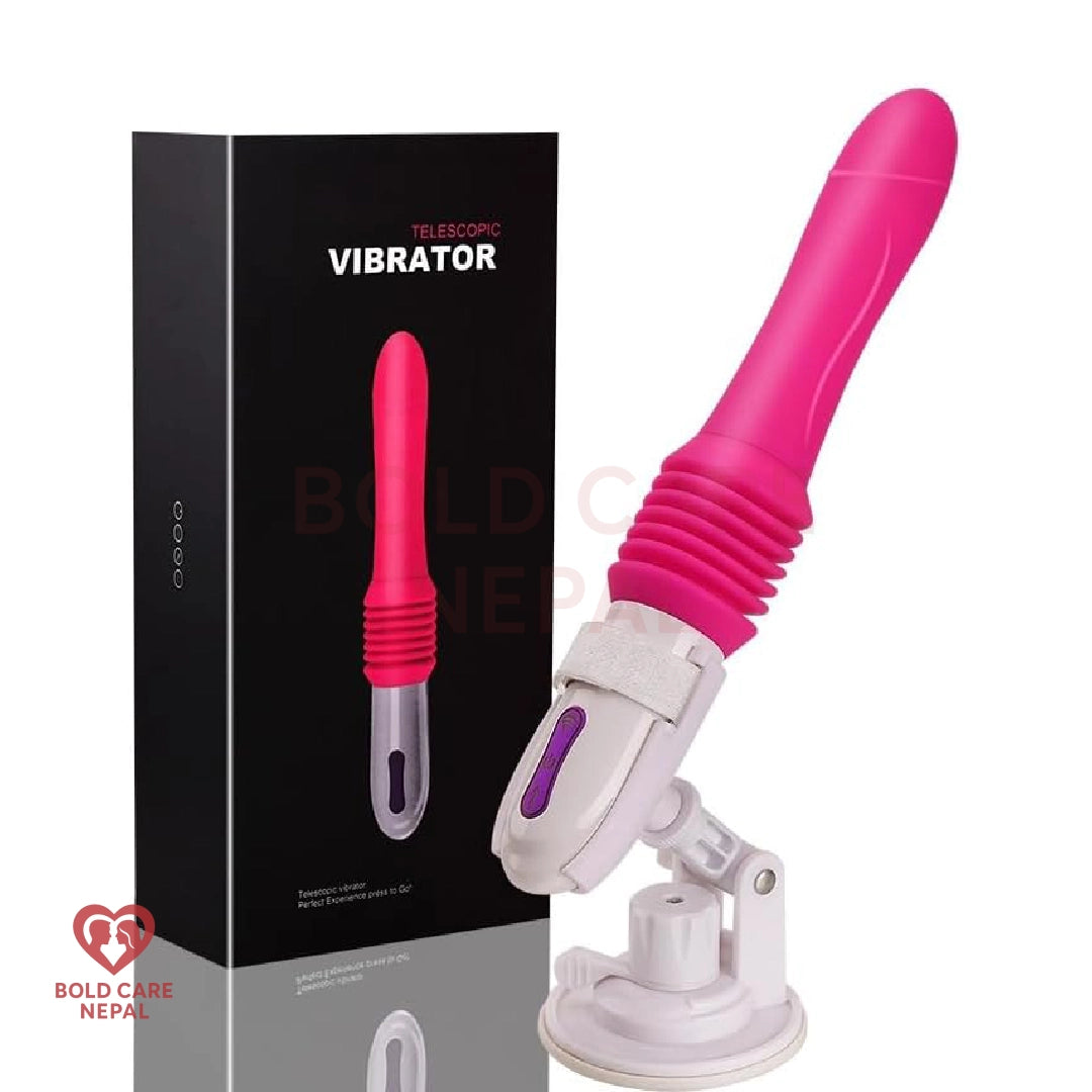 Automatic Telescopic Thrusting Dildo Vibrator