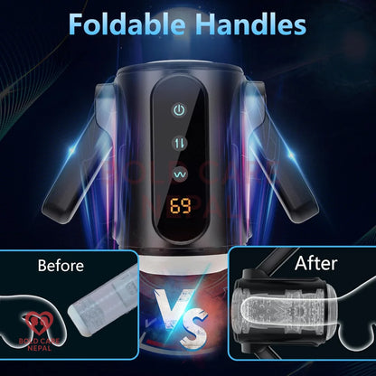 Thrusting Hands-Free Masturbator for Men