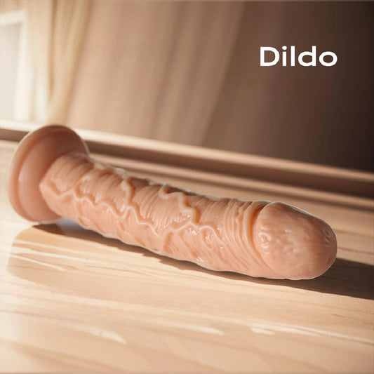Soft Silicone Dildo | Strong Suction Base